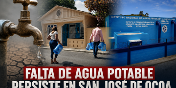 Vista de un sector de San José de Ocoa donde residentes denuncian interrupciones en el suministro de agua potable, pese a la reciente inauguración del Acueducto Múltiple Ocoa–Sabana Larga.