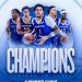 Yaxel Lendeborg celebra junto a sus compañeros de Golden State Warriors la conquista del campeonato de la NBA Summer League 2026, luego de una actuación de 21 puntos y 10 rebotes que le permitió ser elegido MVP del partido por el campeonato.