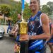 Jugadores de los equipos Tigers, Panthers, Estrellas y Atlético Village participan en la ceremonia inaugural del VI Torneo Distrital de Baloncesto La Ciénaga 2026, donde se disputa la Copa La Rubia en un evento dedicado al senador Aneudy Ortiz y avalado por ABOCOA y FEDOMBAL.